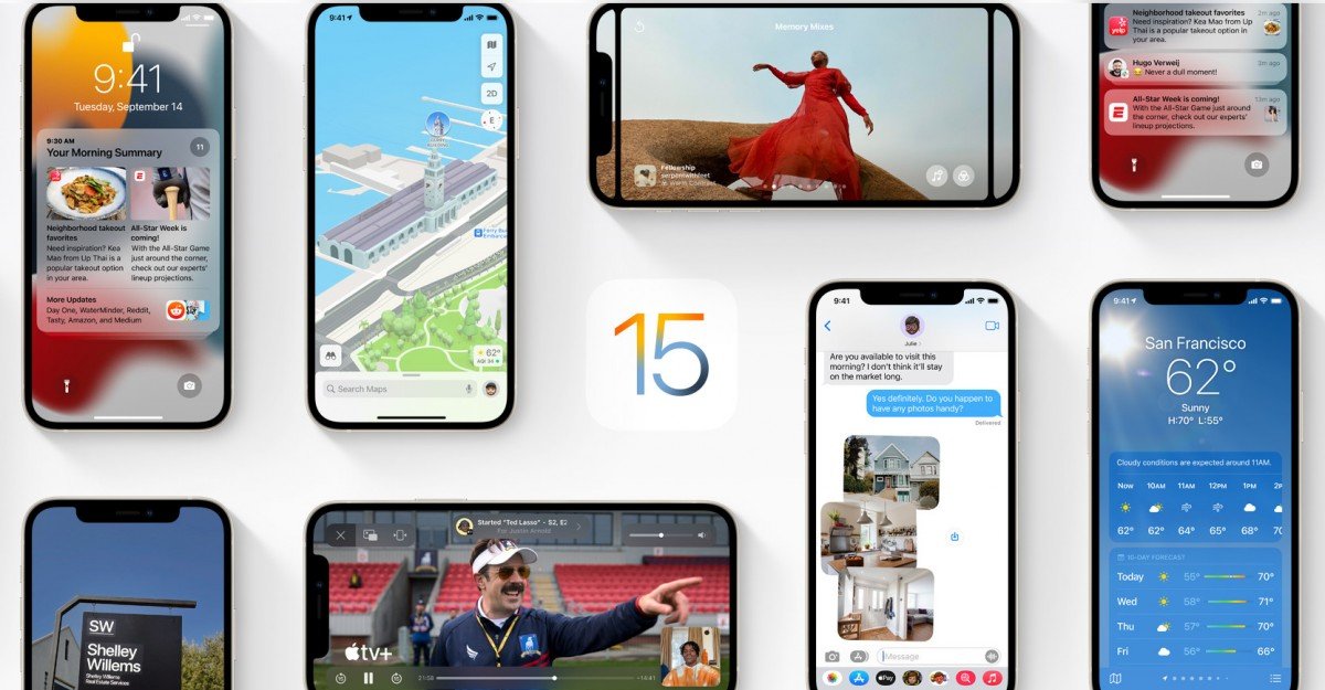 Funciones de iOS 15 que aún no se han lanzado