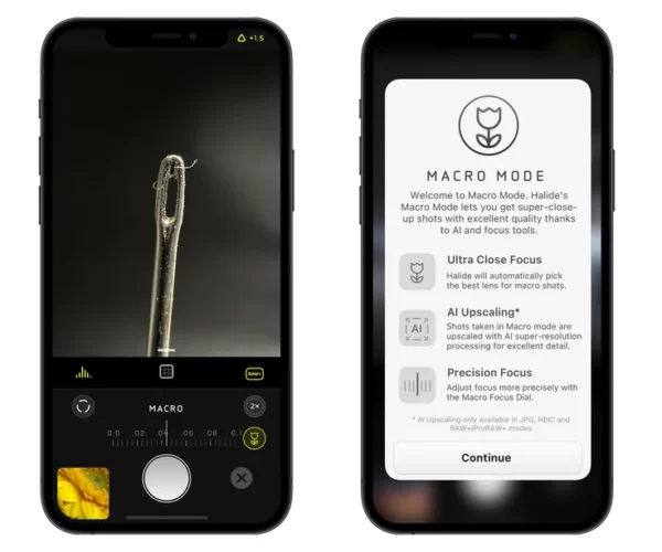 La última actualización de Halide lleva el modo macro del iPhone 13 Pro a los iPhones más antiguos