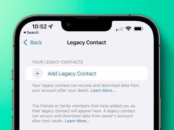 Cómo utilizar la función de contacto heredada de Apple para permitir que su familia acceda a sus fotos y datos después de su muerte