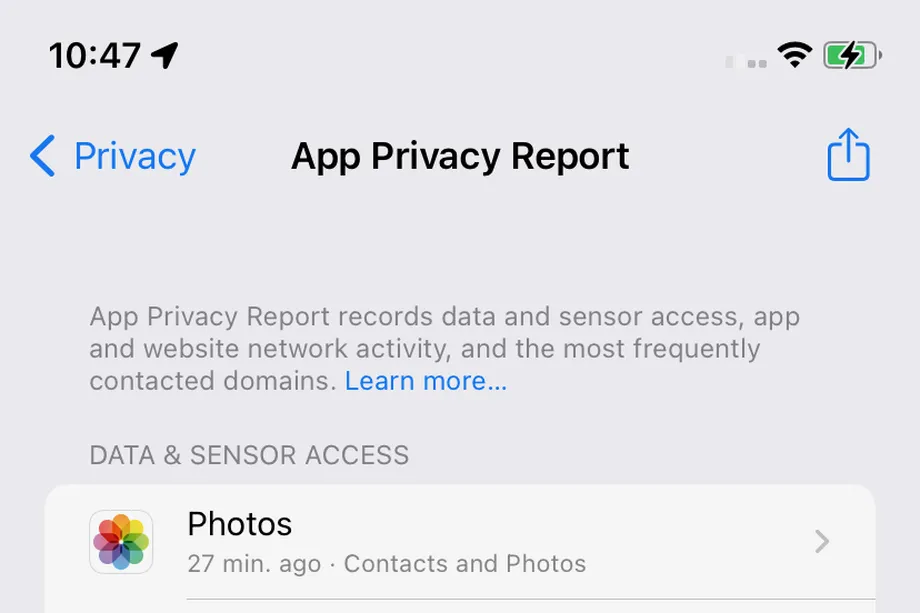Cómo utilizar el nuevo Informe de privacidad de la aplicación del iPhone